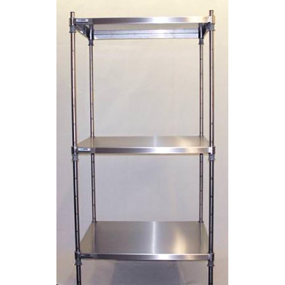 Solid Stainless Steel Shelving Bays Craven Solutions