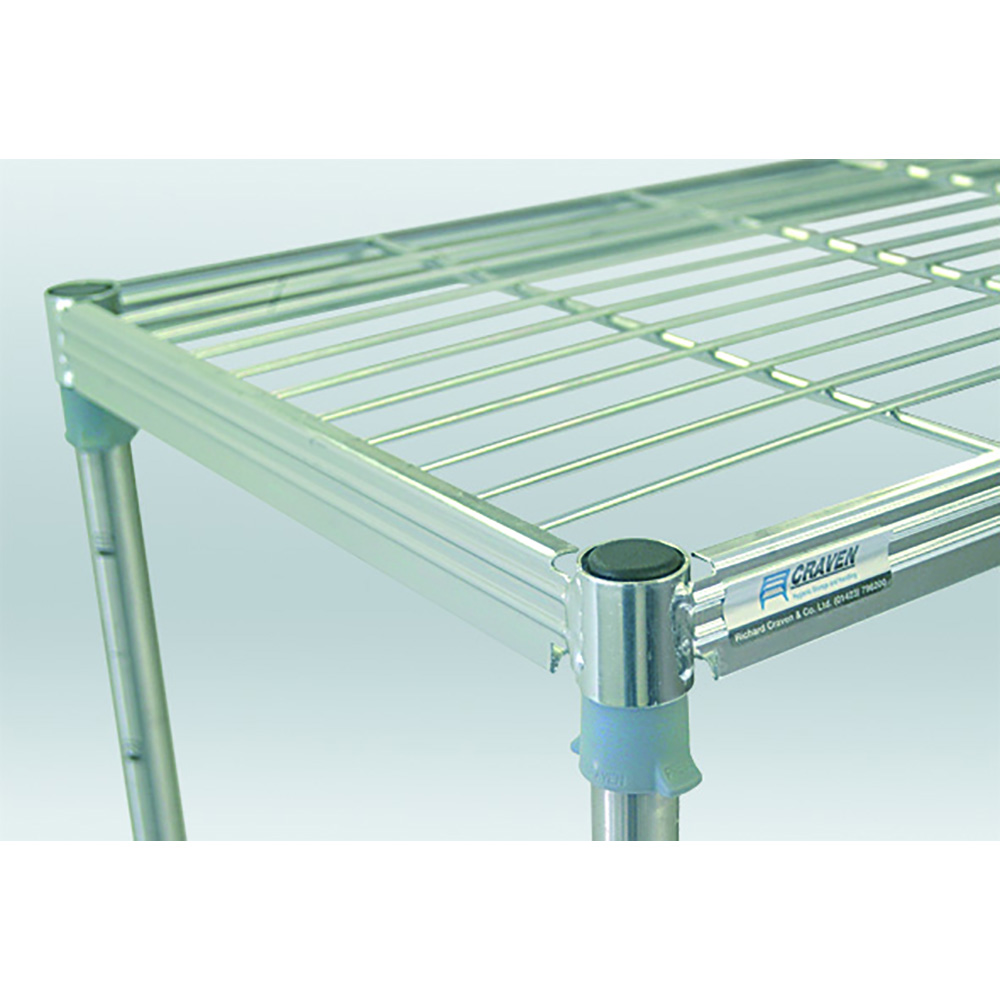 Stainless Steel Wire Shelving Bay Craven Solutions