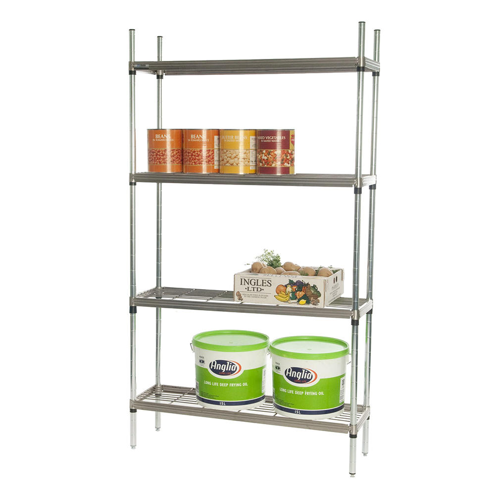 Stainless Steel Wire Shelving Bay Craven Solutions